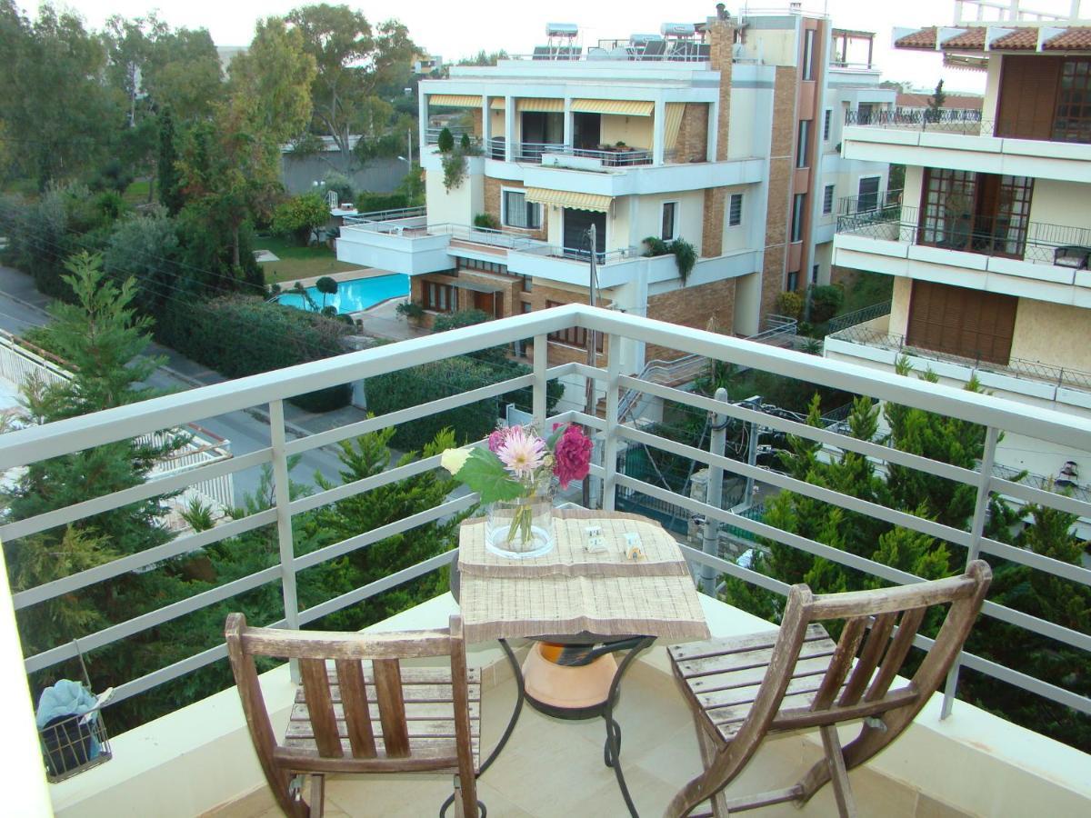 Family Getaway, Spacious And Luxurious, Sea View, Terrace, Next To Voula Beach, 20Min From Center เอเธนส์ ภายนอก รูปภาพ